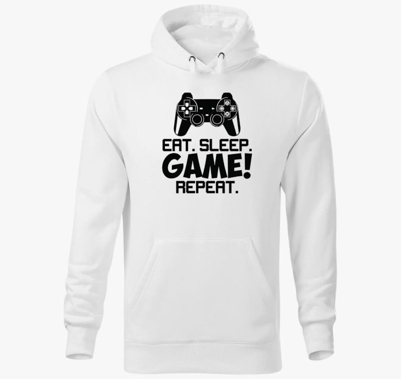 Vérbeli gamer kapucnis pulóver
