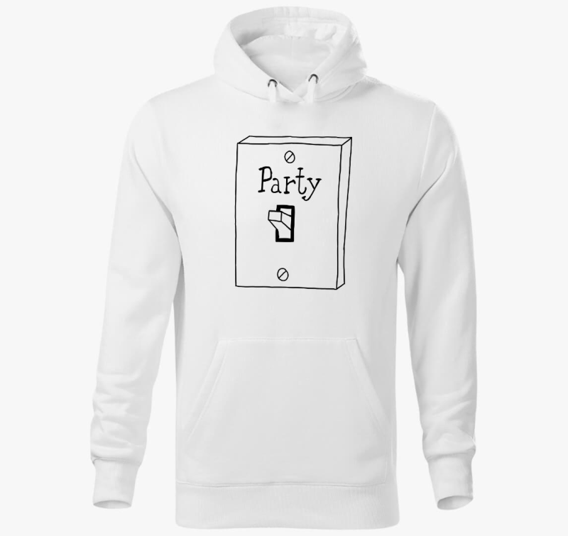 Bulira fel! - vonalrajzos kapucnis pulóver 