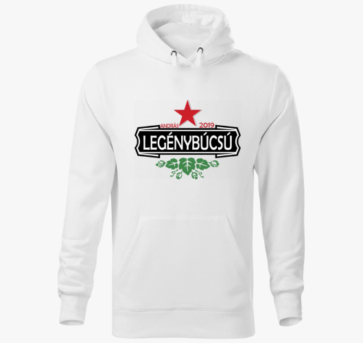 Heineken legénybúcsús kapucnis...