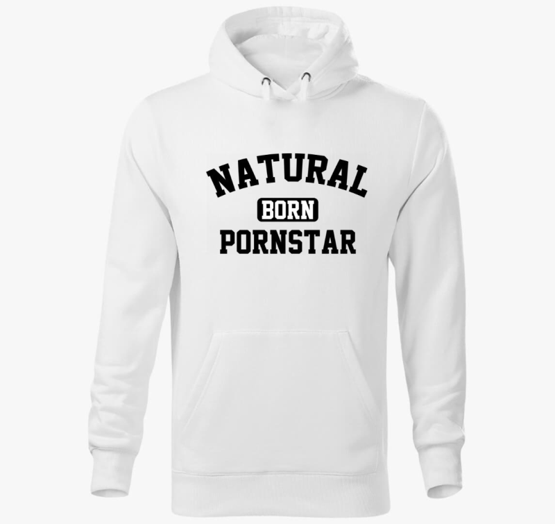 Natural pornstar kapucnis pulóver