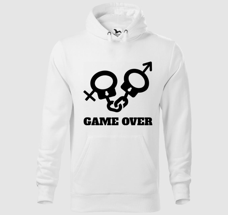 Game Over 3 kapucnis pulóver (női/férfi változatban!)