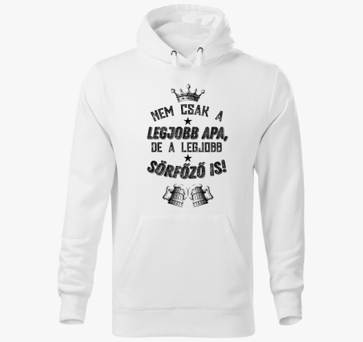 Sörfőző Apa kapucnis pulóver...