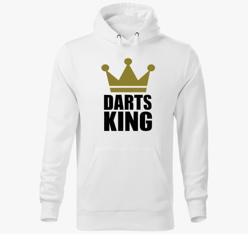 Darts King kapucnis pulóver