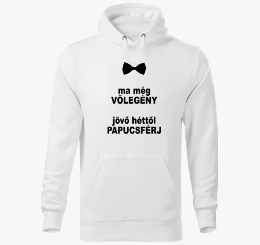 Ma még vőlegény, jövőhéttől......