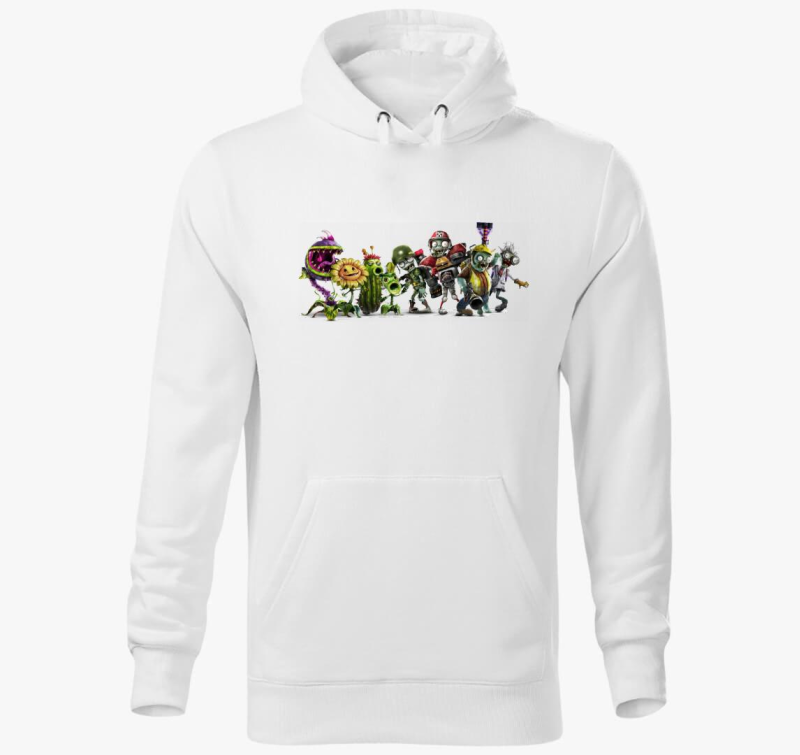 Plant vs Zombies kapucnis pulóver