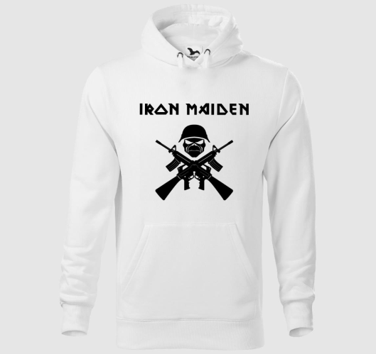 Iron Maiden kapucnis pulóver