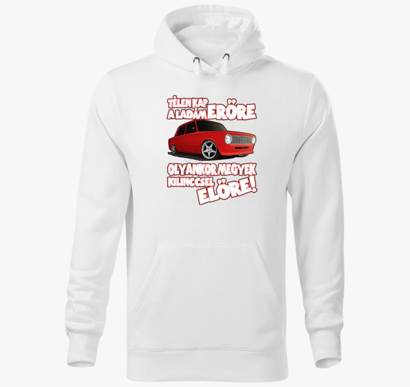 Ladás kapucnis pulóver