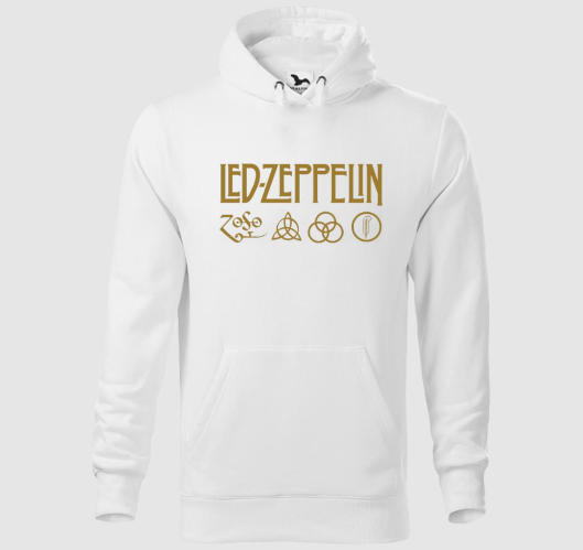 Led Zeppelin kapucnis pulóver