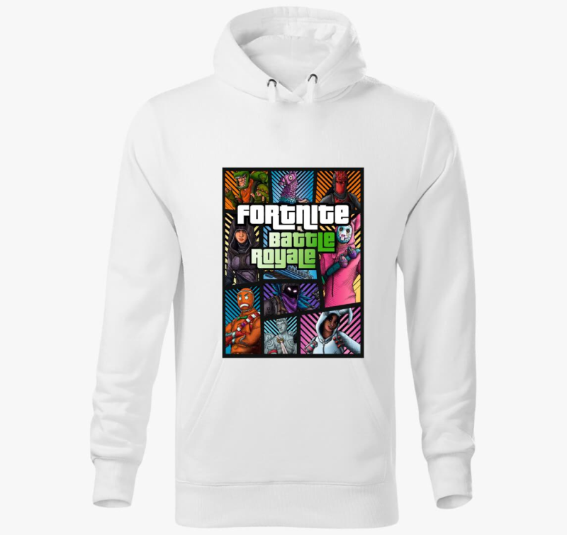 Fortnite GTA kapucnis pulóver