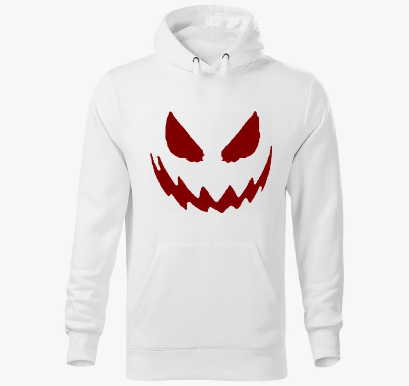 Halloween smile kapucnis pulóver