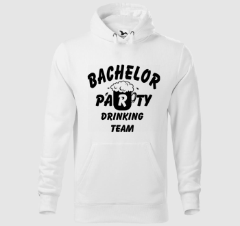 Legénybúcsú Bachelor party drinking team kapucnis pulóver