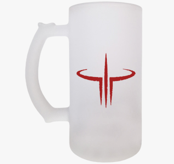 Quake 3 logo sörösko