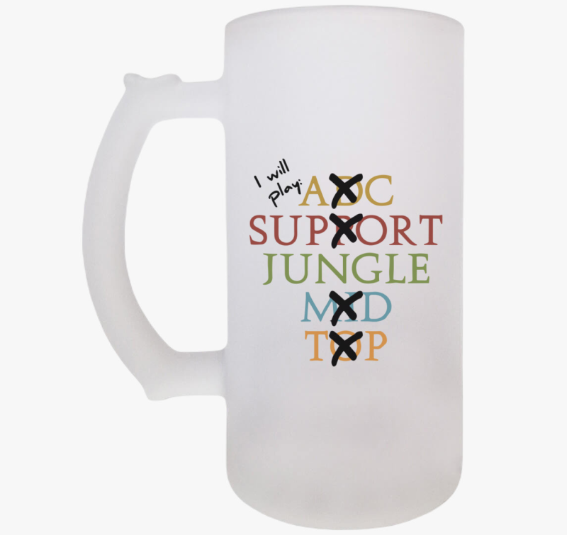 I will play jungle söröskorsó
