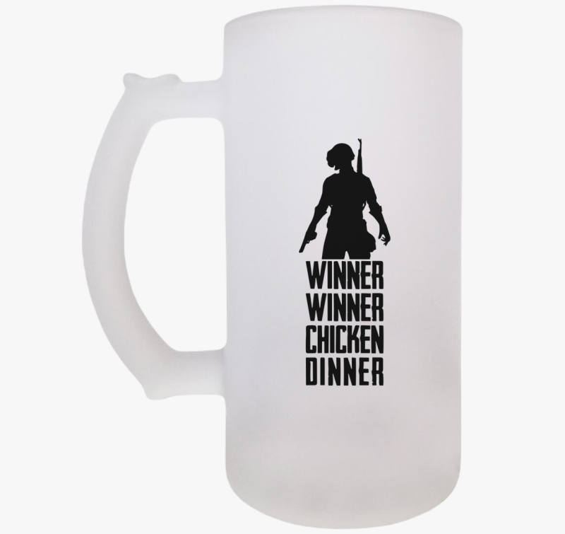 PUBG winner winner chicken dinner söröskorsó