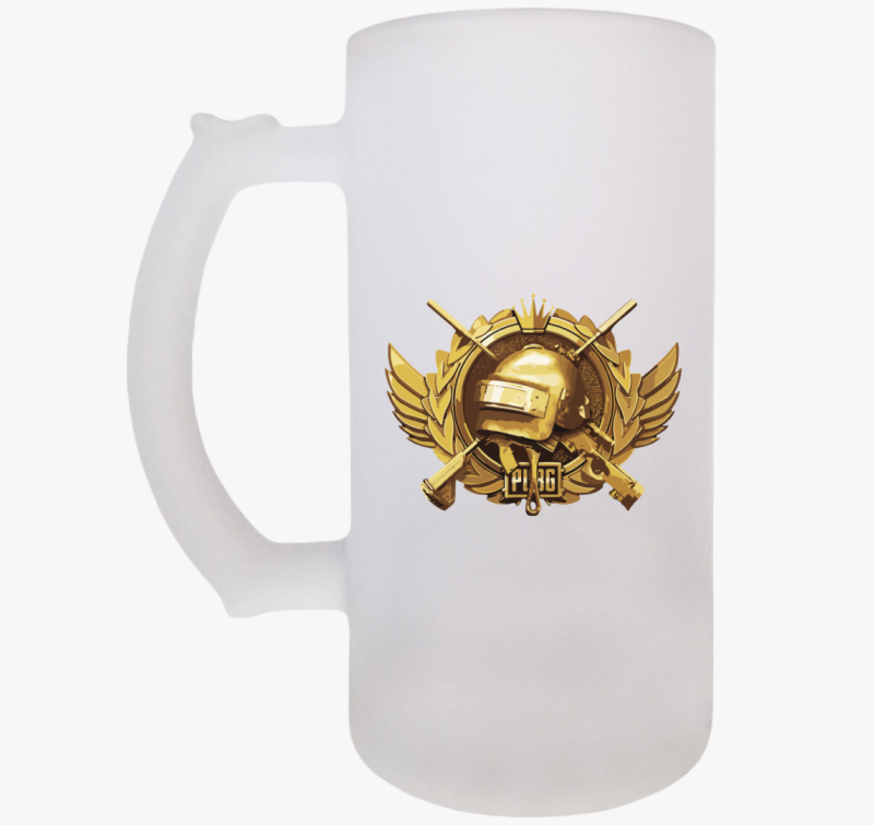 PUBG jelvény söröskorsó