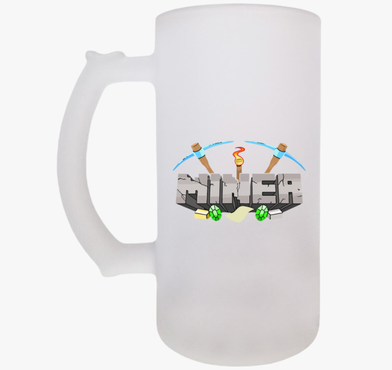 Minecraft miner söröskorsó