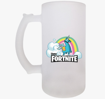 Llama Fortnite sörös