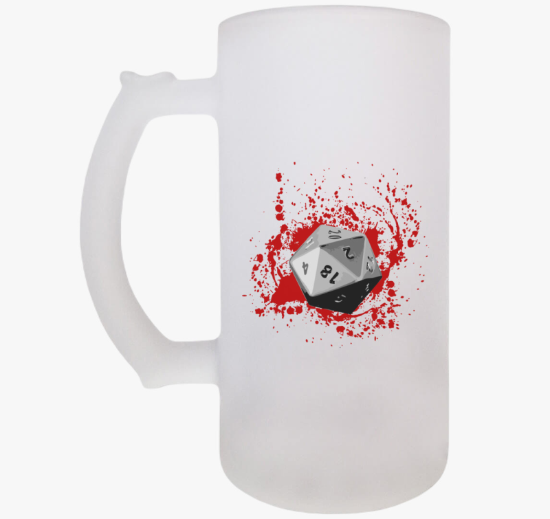 Sok oldalú dobókocka söröskorsó