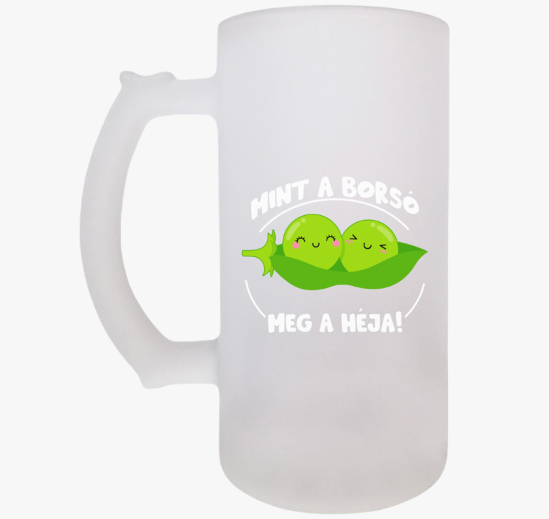Mint a borsó meg a héja söröskorsó