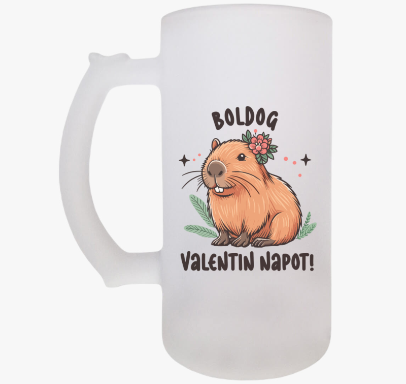 Capybara valentin söröskorsó