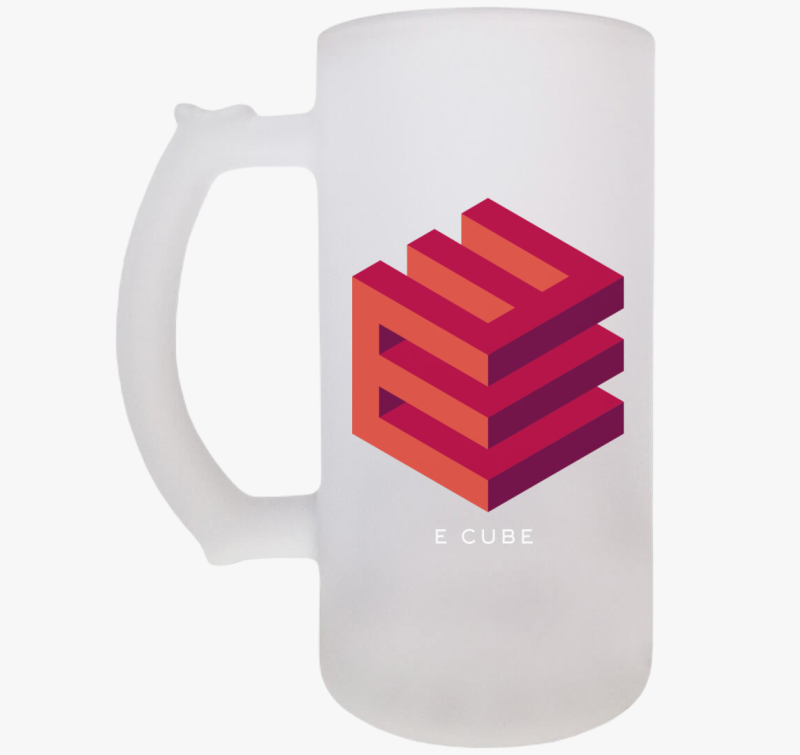 E cube kocka design söröskorsó