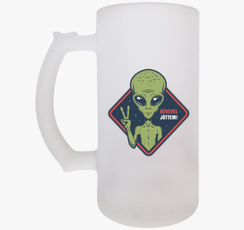 Ufo Alien békével jö...