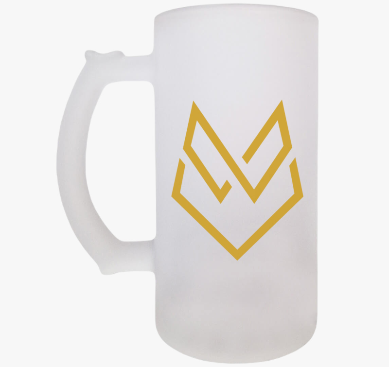 Farkas fej absztrakt divat söröskorsó