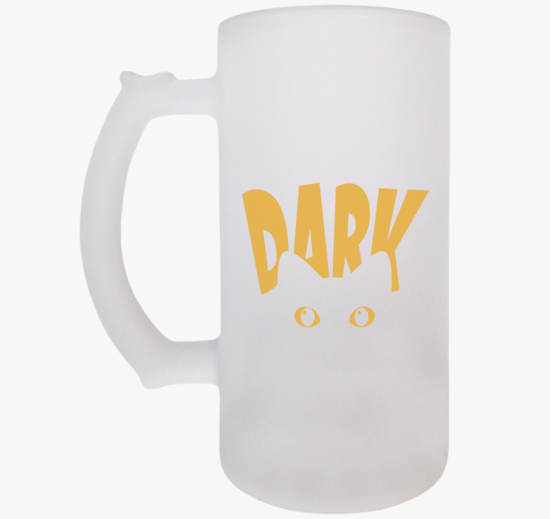 Dark macskás söröskorsó