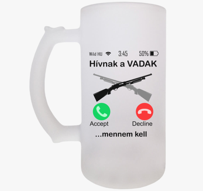 Hívnak a vadak puska söröskorsó