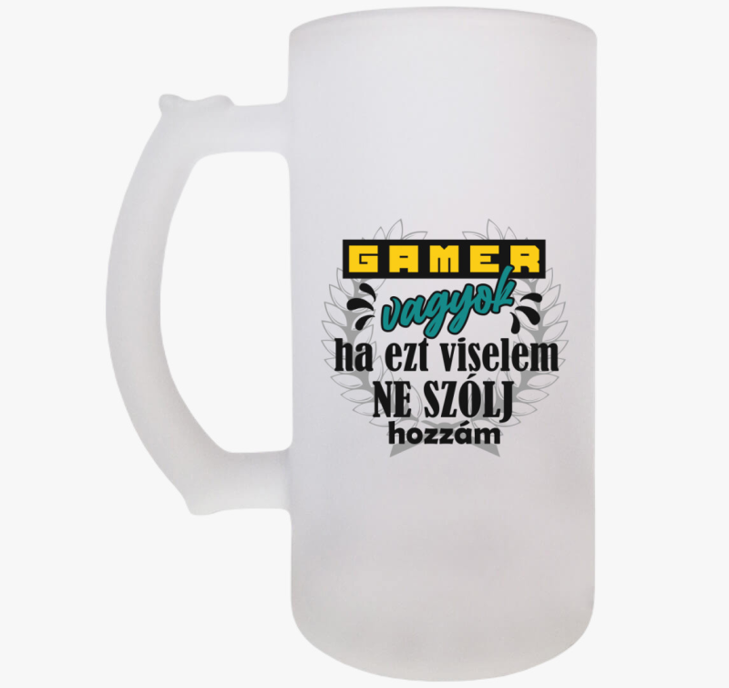 Gamer vagyok söröskorsó