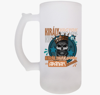 Király Apa mintás sö...