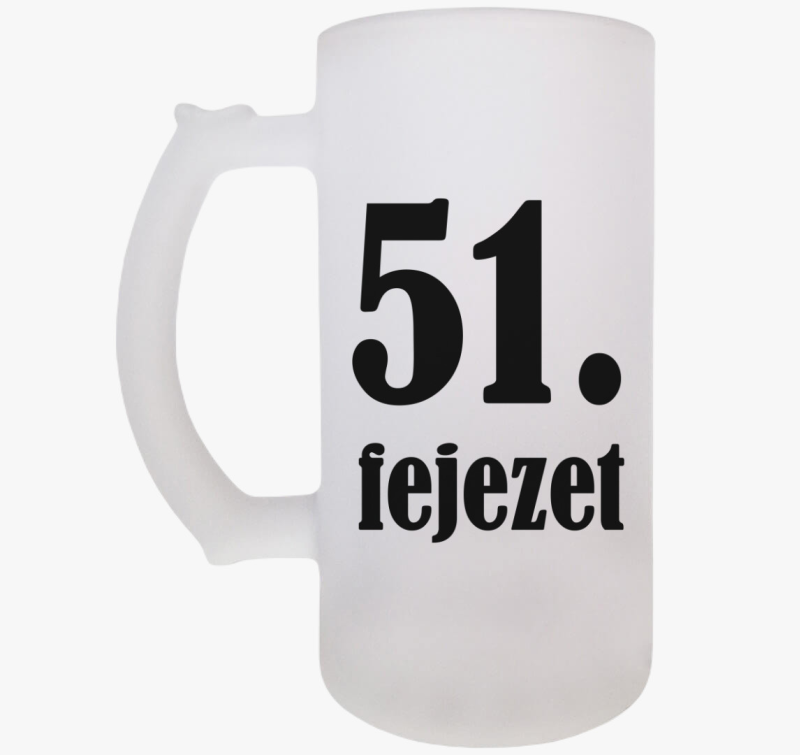 Születésnap fejezet söröskorsó