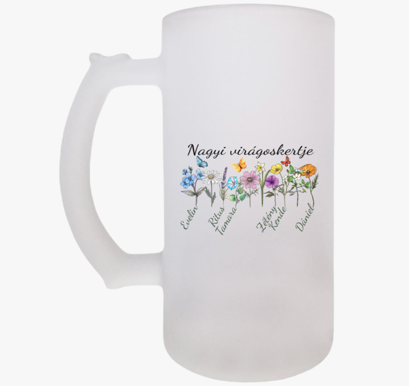 Nagyi virágoskertje söröskorsó