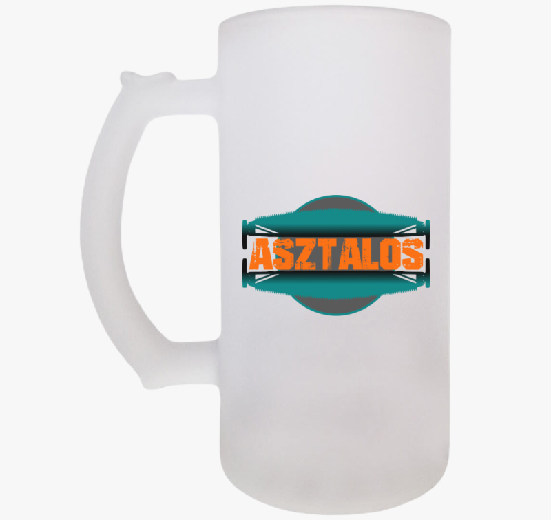 Asztalos mintás söröskorsó