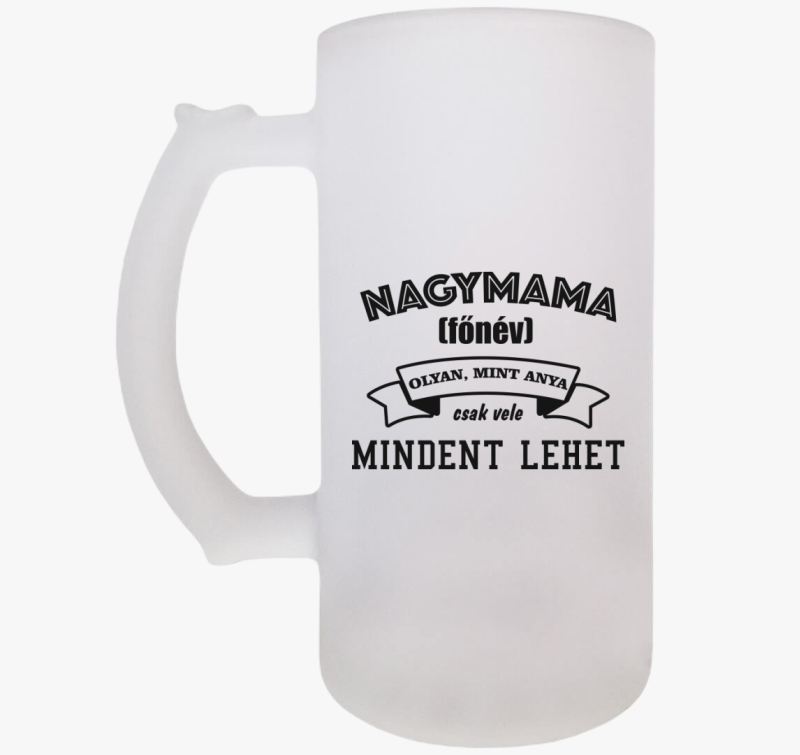 Nagymama vele mindent lehet söröskorsó