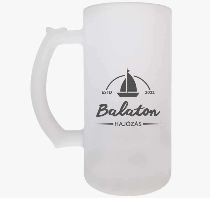 Balaton hajózás söröskorsó