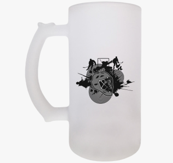 Jégkorong mintás sör...