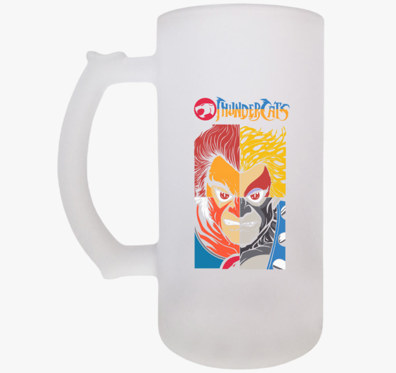 Villámmacskák söröskorsó