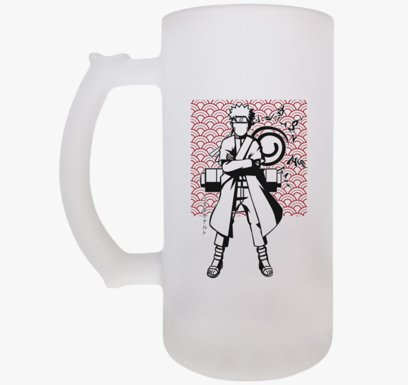 Naruto sziluett söröskorsó