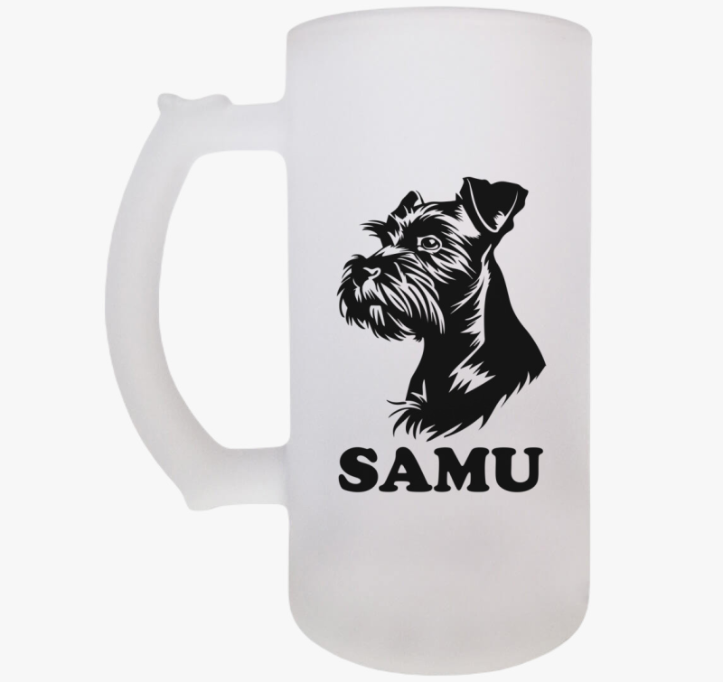 Schnauzer névvel 4 söröskorsó