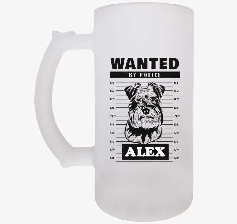 Schnauzer wanted söröskorsó