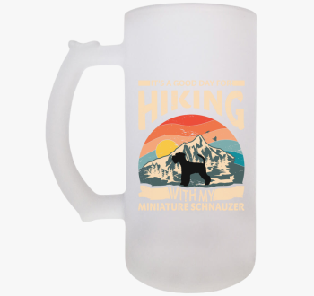 Schnauzer hiking sör