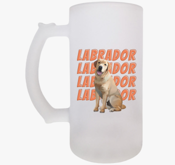 Labrador mintás sörö
