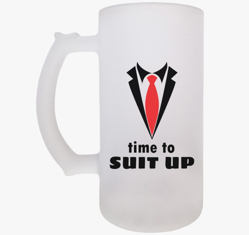 Time to SUIT UP söröskorsó