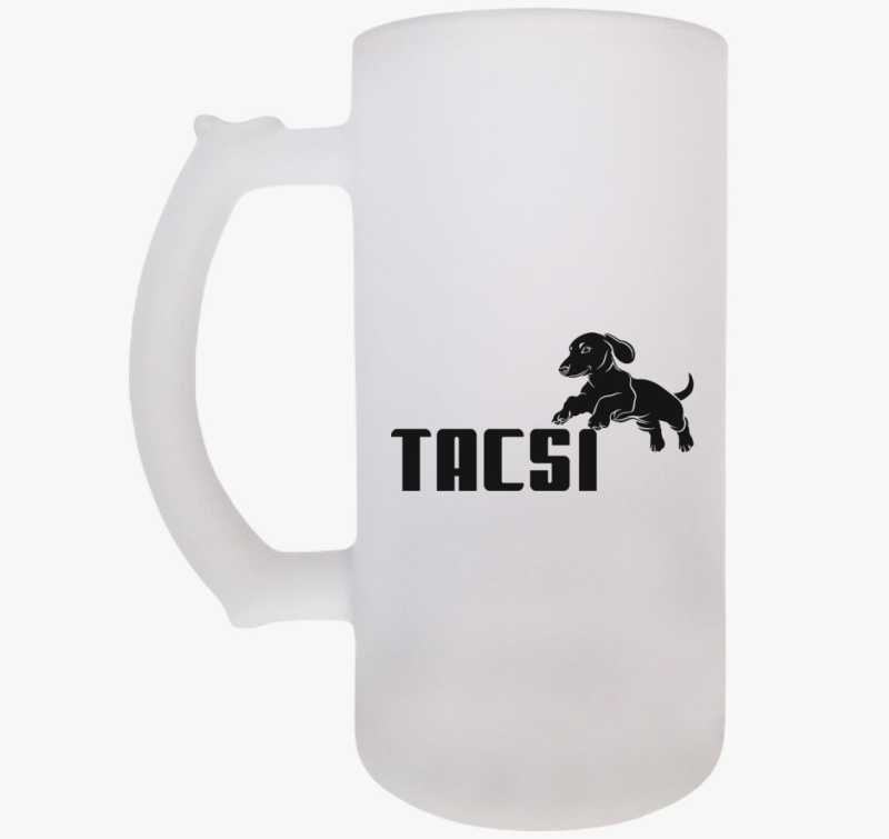 Tacsi márka pumás söröskorsó