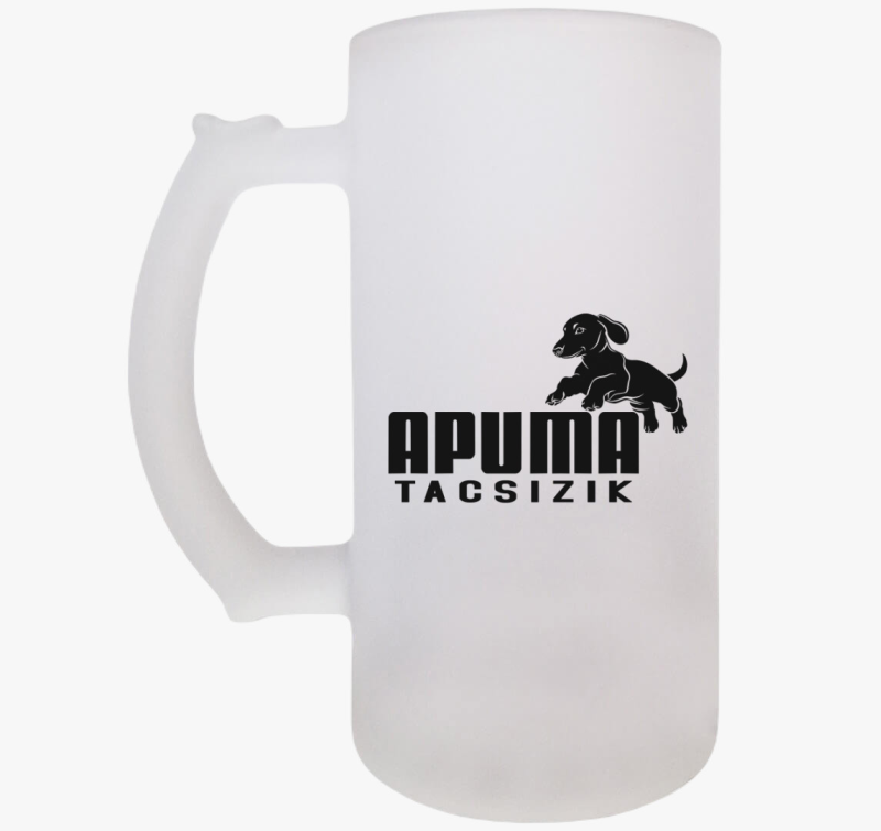Tacsi APUMA Tacsizik márka pumás söröskorsó
