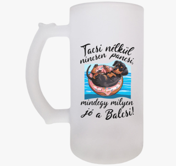 Tacsi nélkül nincsen...