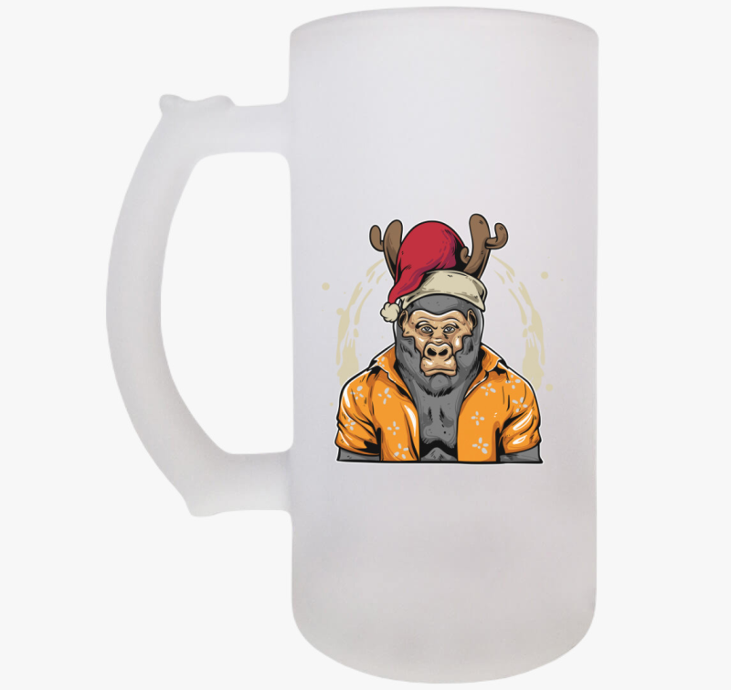 Karácsonyi Gorilla söröskorsó