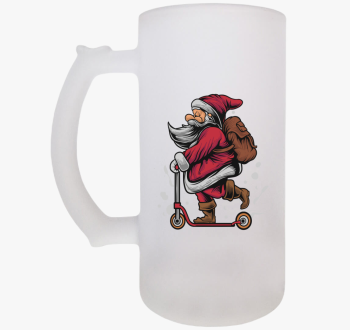 Rolleres Mikulás sör...