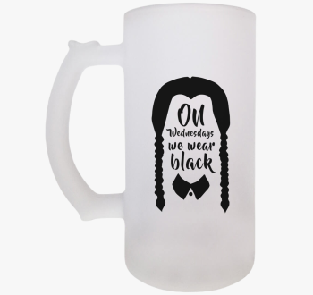 Wednesdays we wear b...